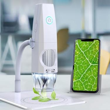 Imagem de MicroscóPio EletrôNico Adulto, MicroscóPio Digital, 2 MilhõEs De Pixels, AmpliaçãO De 1000X, Luz De ObservaçãO Conduzida, Capaz De Tirar Fotos, ObservaçãO Da Pele
