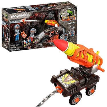 Imagem de Playmobil Blocos de Montar Dino Mini Míssil Dino Rise 70929