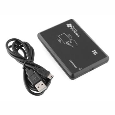 Imagem de Leitor de Cartão e Tag Rfid 125 Khz 4001 4100 Usb Plug And Play