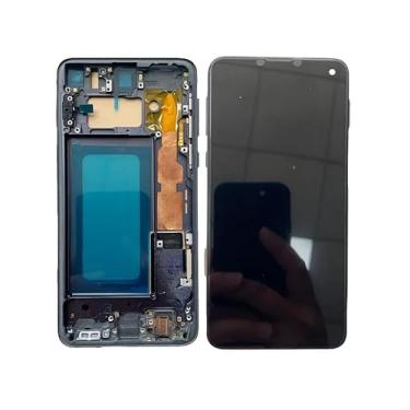 Imagem de SHOWGOOD Conjunto digitalizador de tela sensível ao toque para Samsung Galaxy S10e para LCD G970F/DS G970U G970W SM-G9700 (moldura preta S10E)