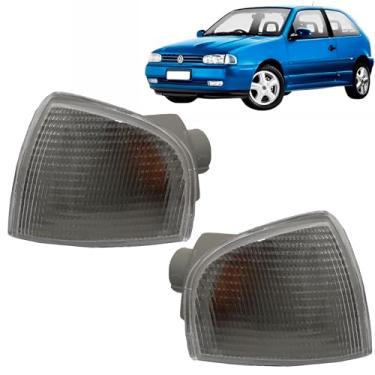 Imagem de Lanterna Dianteira Direito Gol Bola G2 Saveiro 95/99 Cristal Cibié