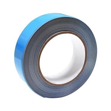 Imagem de MVISUAL Fita adesiva de metal para ímãs 3,6 cm x 6 m, metal para fita magnética, rolo de fita de metal de aço flexível autoadesivo para ímãs, tiras de metal para parede