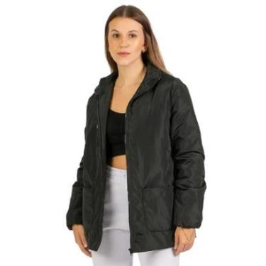 Imagem de Jaqueta Riu Kiu Puffer Nevada 10215 Preto-Feminino