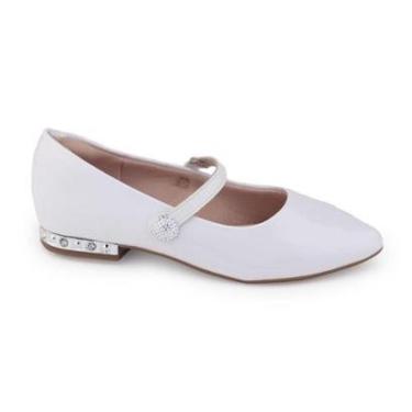 Imagem de Sapatilha Molekinha Casual 2560.101 boneca bico verniz salto-Feminino