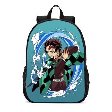 Imagem de Mochila Escolar Infanto Juvenil Anime Tanjiro Kamado Demon Slayer Novidades 0115-Unissex