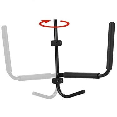 Imagem de WnewTools Suporte de parede para prancha de surfe, 2 peças, suporte de parede de 80 kg