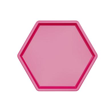 Imagem de BANDEJA SEXTAVADA 18X20,5CM - MAGENTA - 1 unidade