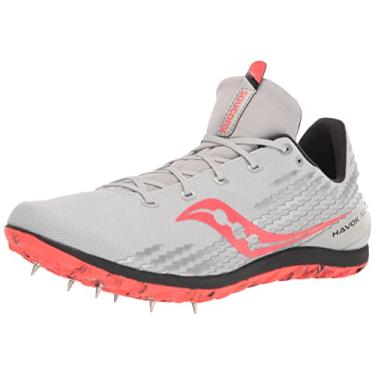 Imagem de Saucony Havok Xc3 Spike Tênis feminino, Nevoeiro/preto/Vizi, 41