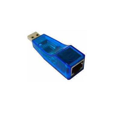 Imagem de Adaptador USB para RJ45, MD9, Azul - 5589