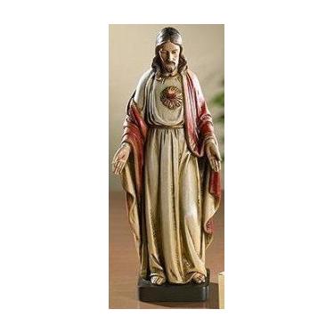 Imagem de Boneco da coleção de galeria Avalon Toscana Milagros da Estátua de Jesus Cristo de 20,32 cm