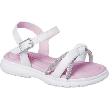 Imagem de Sandália Infantil Ortopasso Amore Menina Fivela Strass-Feminino