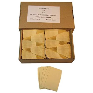 Imagem de 500 Paper Coin Envelopes Tan/Kraft