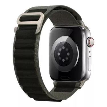 Imagem de Pulseira Alpine Alpinista Tecido Para SmartWatch Ultra 49mm 45mm 44m L