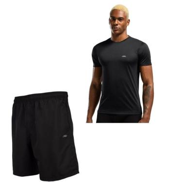 Imagem de Kit Camiseta + Bermuda Olympikus Essential Masculina-Masculino