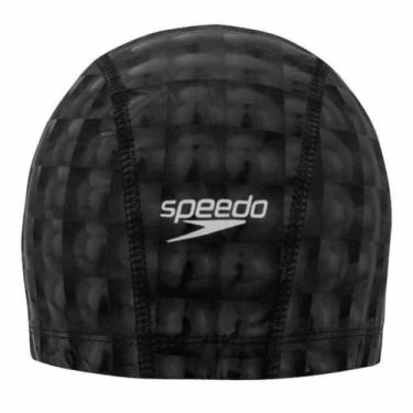 Imagem de Touca Speedo Comfort 3D Cap - Masculino, Preto, U