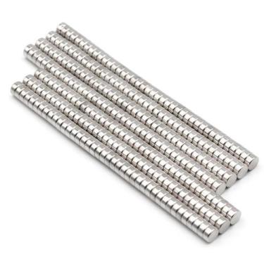 Imagem de 500Un. Imã De Neodímio Disco Forte 6x3 - 6mm X 3mm - N35 - Neoimp