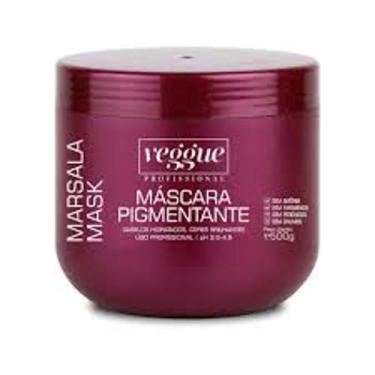 Imagem de Mascara Marsala 500g Tonaliza Intensificadora Veggue Profissional, 500