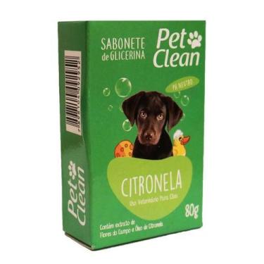 Imagem de Sabonete Citronela Pet Clean  80g - PETCLEAN