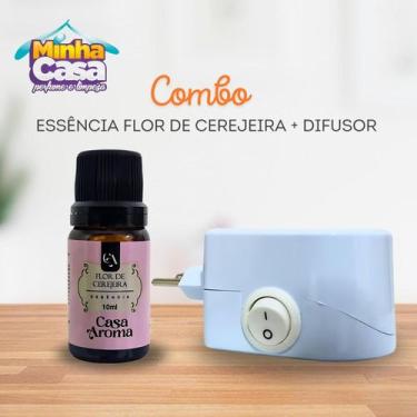 Imagem de Combo Essência Super Concentrada 10 ml + 1 Difusor Elétrico de Tomada 