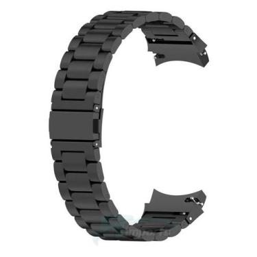 Imagem de Pulseira Aço Inox Compatível Com Samsung Galaxy Watch 5 40mm 44mm 45mm