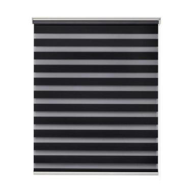 Imagem de Persiana Rolo Zebra Standard 2,20 X 2,20 Bege, Branco, Cinza, Preto, B