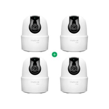 Imagem de Kit Câmera de Vídeo Wi-Fi Full HD Intelbras IME 360 C - 4 Unidades