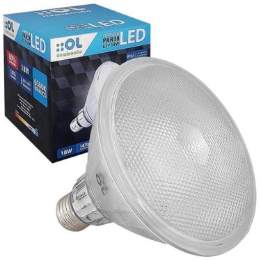 Imagem de Lâmpada Par38 Led 18W Bivolt E27 Cob Branco Frio, 110V/220V