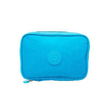 Imagem de Estojo Casual Box em Crinkle Sortido YS27294 - Yins, Azul