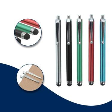 Imagem de Caneta Metal Touchscreen Ideal P/ Assinatura Digital - Stylus