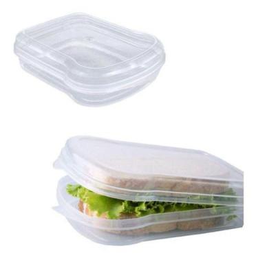 Imagem de Sanduicheira De Plastico 17x13cm - Oem