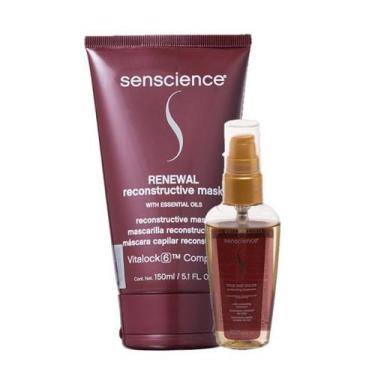 Imagem de Senscience True Hue Color Protecting 55ml e Renewal Mask 150ml