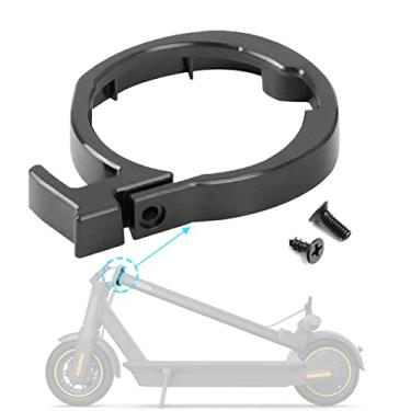 Imagem de Felixstory Anel de proteção dobrável, anel de bloqueio redondo, anel de limite de scooter elétrico para scooter Ninebot Max G30P/G30LP/G30E ll/G30 LE/G30D | Fivela com fecho circular resistente ao