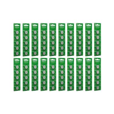 Imagem de Kit 100 baterias pilhas moeda botão 3v cr 2032 intelbras