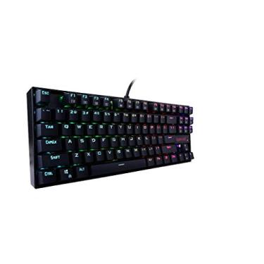 Imagem de Teclado Mecânico Gamer RGB Kumara com Switch Outemu Padrão ABNT-2, Redragon