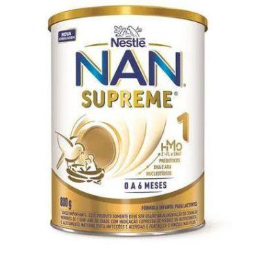 Imagem de Fórmula Infantil Leite Nan Supreme 1 800g- Nestlé - Nestle Ind E Comer