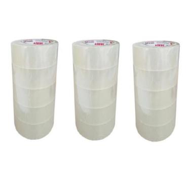 Imagem de Kit Com 15 Fitas Adesivas Transparente 45x100 Metros  - Koretech