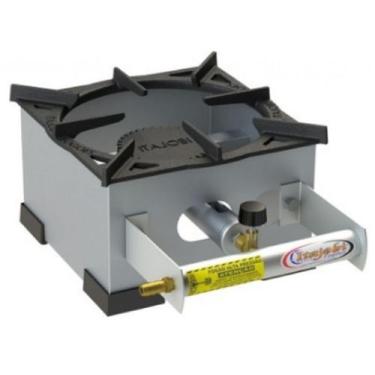 Imagem de Fogão Camping Portatil 1 Boca Alta Pressão 20x20 - A.R Variedades MT