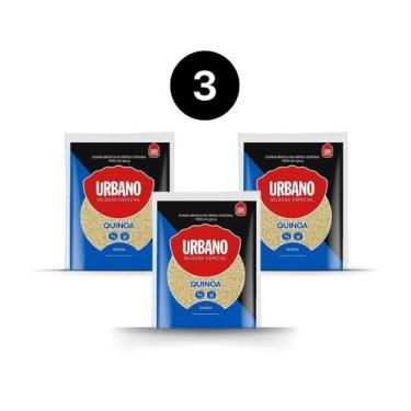Imagem de Kit Com 3 Quinoa em grãos Urbano 500g