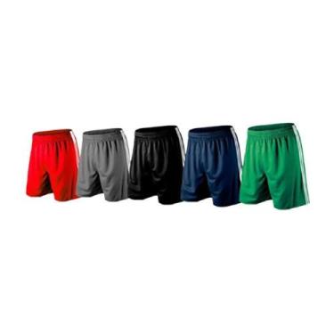 Imagem de Kit 5 Shorts Jogador Calção De Jogador Com Sunga - Time Sport, P VESTE