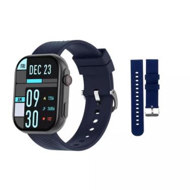 Imagem de Smartwatch Peje ZW03 Ultra A Prova D'água Pulseira Extra, Preto