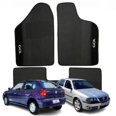 Imagem de Tapetes Automotivos de Borracha Próprio Para Veículos Gol Bola G2 G3 G