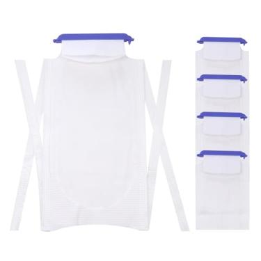 Imagem de Pallesen Bolsas de Gelo Recarregáveis com Fecho de Grampo (Pacote com 5), Bolsa de Gelo Hospitalar de Fácil Enchimento, Compressa Fria para Dor No Joelho, Lesões Esportivas, Inchaços, Hematomas