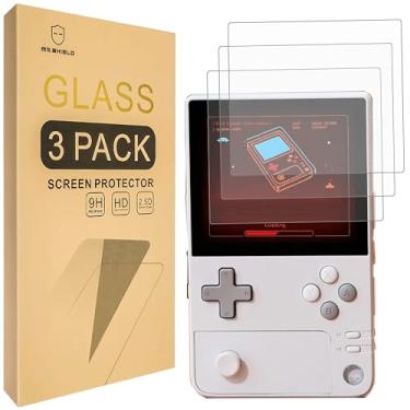 Imagem de Mr.Shield Protetor de tela compatível com AYANEO Pocket DMG [vidro temperado] [pacote com 3] [vidro japonês com dureza 9H]