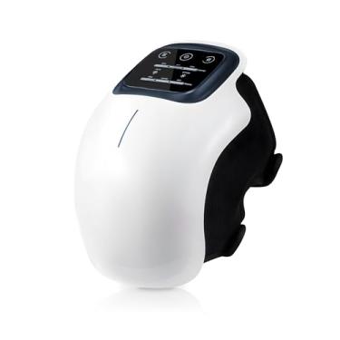 Imagem de TOENMAN Massageador de joelho inteligente com calor, luz vermelha e terapia de massagem, massageador de joelho sem fio 3 em 1, equipamento de terapia de joelho sem fio portátil e fácil de usar,