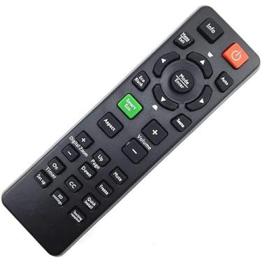 Imagem de Controle remoto de substituição geral para TH681 MW817ST TW539 MH680 MX818ST MX819ST MW820ST MW821ST SH910 W1100 W1200 W2000 W5000 para projetor BenQ