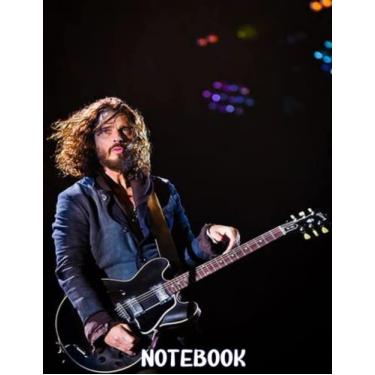 Imagem de Notebook : Chris Cornell RockBand Notebook Lined Page 6x9. Gift Book for Writing, Home or Work Thankgiving Notebook for Fans #42