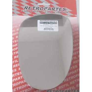 Imagem de Espelho Retrovisor Lateral, Vidro Lado Direito, Palio Attractive e Grand Siena 2012-2017, Sem Base