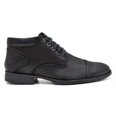 Imagem de Bota Cheroke Coturno Masculino Social Classico Couro Legitimo Confortavel cor-Masculino