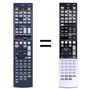 Imagem de Substituição de controle remoto RAV491 ZF30320 adequada para receptor AV Yamaha RX-V475 YHT-893 RX-V471 RX-V571 HTR-4064 RX-V667 HTR-4066 HT-797BL HTR-2866 RX-V377 1BL HTRR -5063 HTR-5063BL HTR-3066