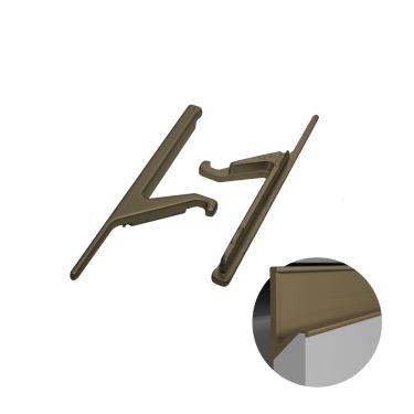 Imagem de Ponteira Para Puxador Cava Bronze de 15 Mm 0202 Dmt